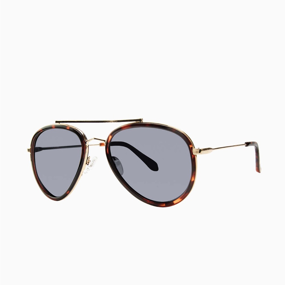 Lilly Pulitzer Elliott Sunglasses Tortoise Shell Aviator Sunglasses